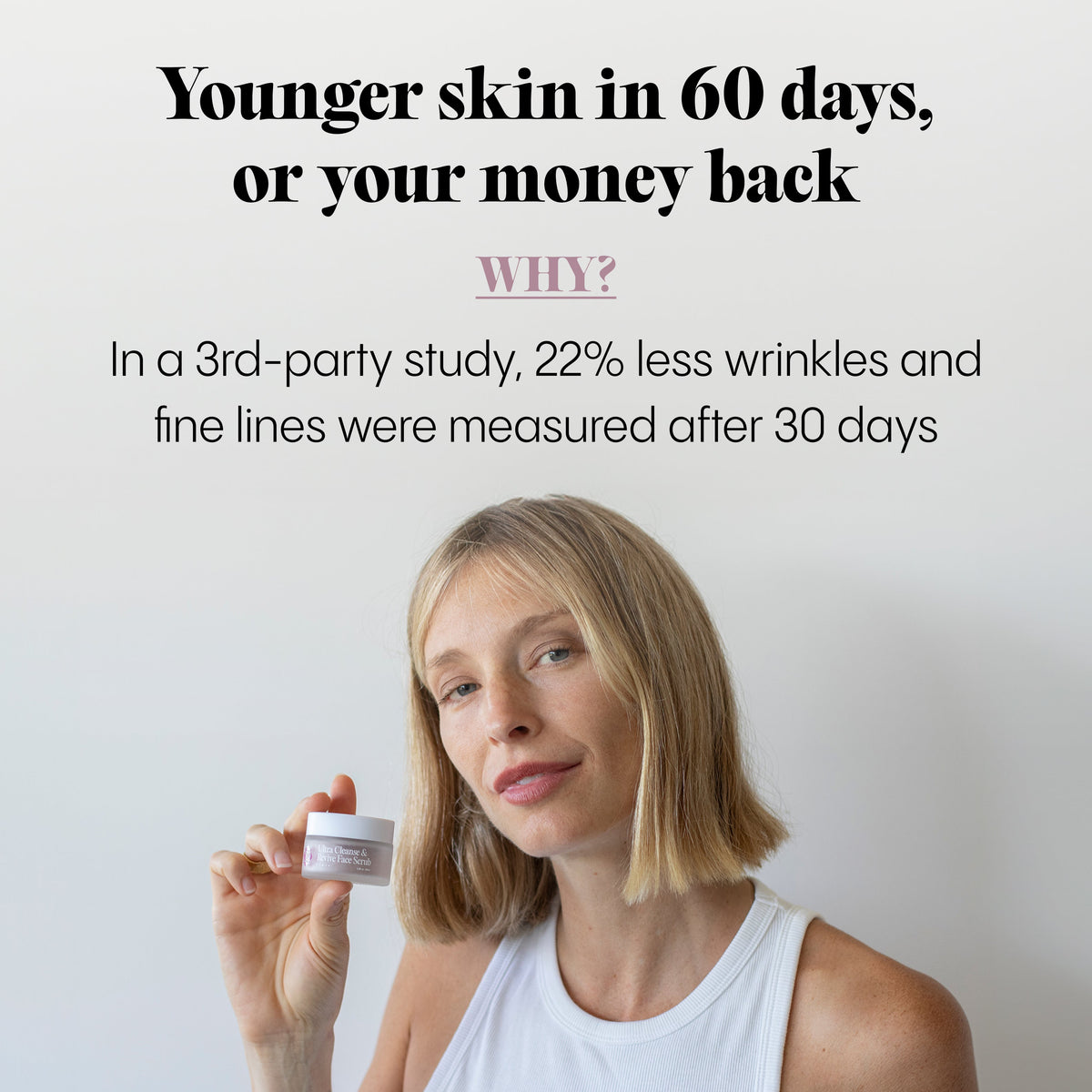 Zuiverende & Revitaliserende Gezichtsscrub